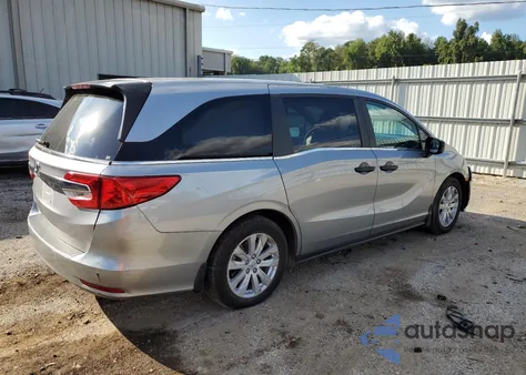 2020 Honda Odyssey Lx from USA, damaged, VIN 5FNRL6H26LB050317